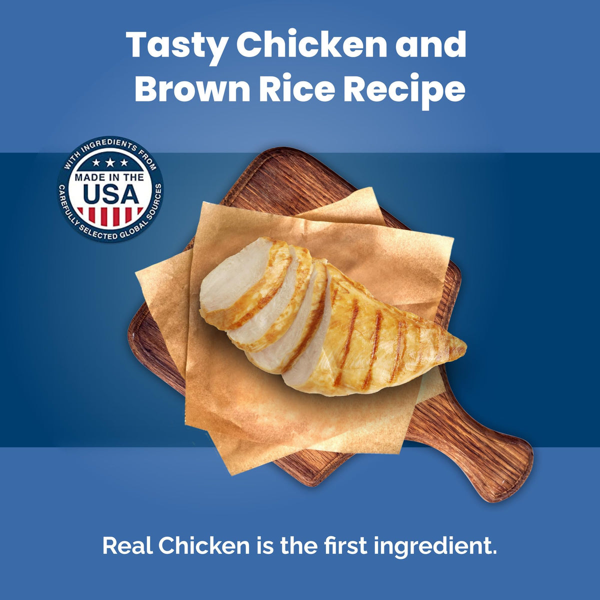 Chicken Adult Dry Dog Food, 4 lb Q784
