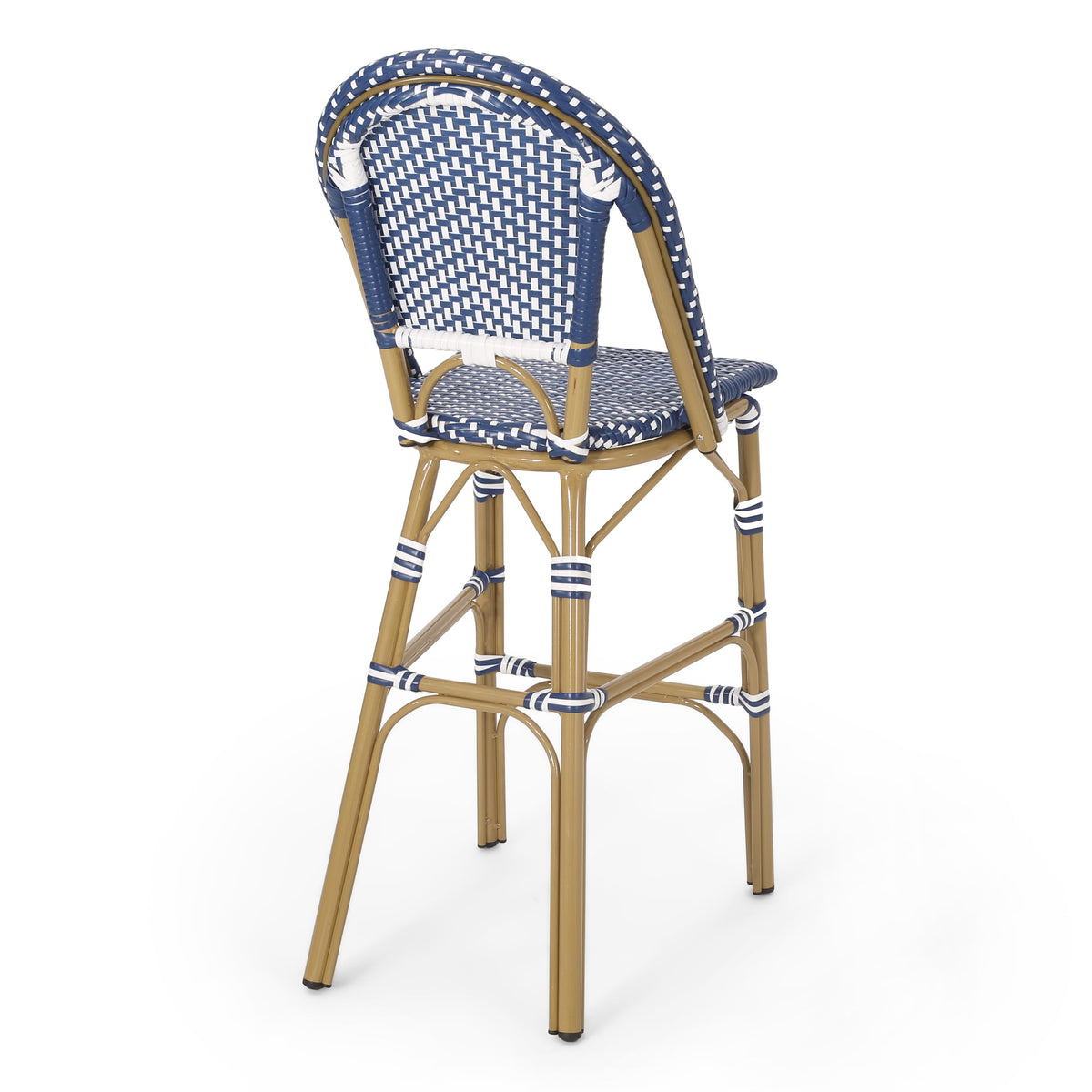29.5" PE Rattan Bar Stool Set of 2 W323335