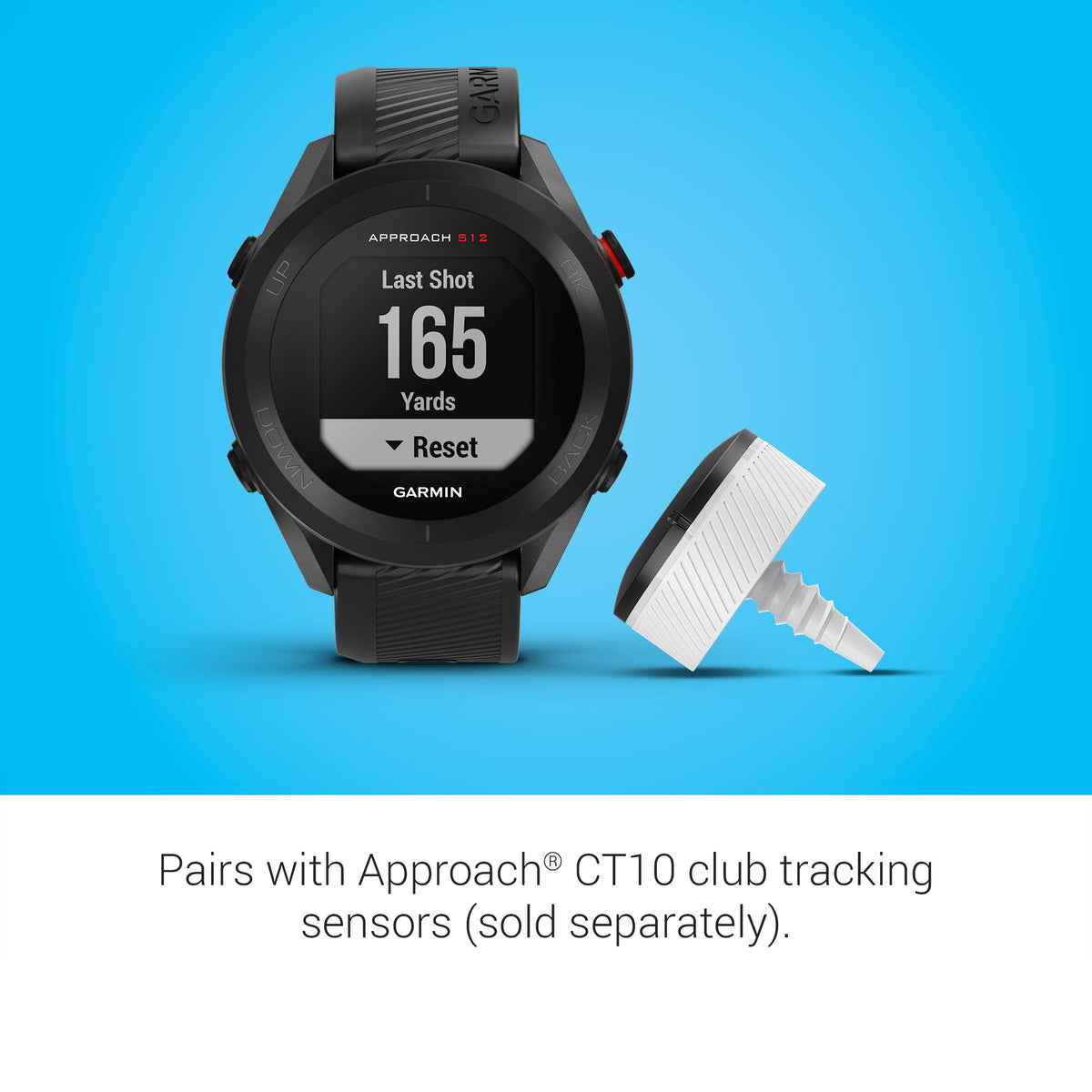 Black Golf Watch E5757