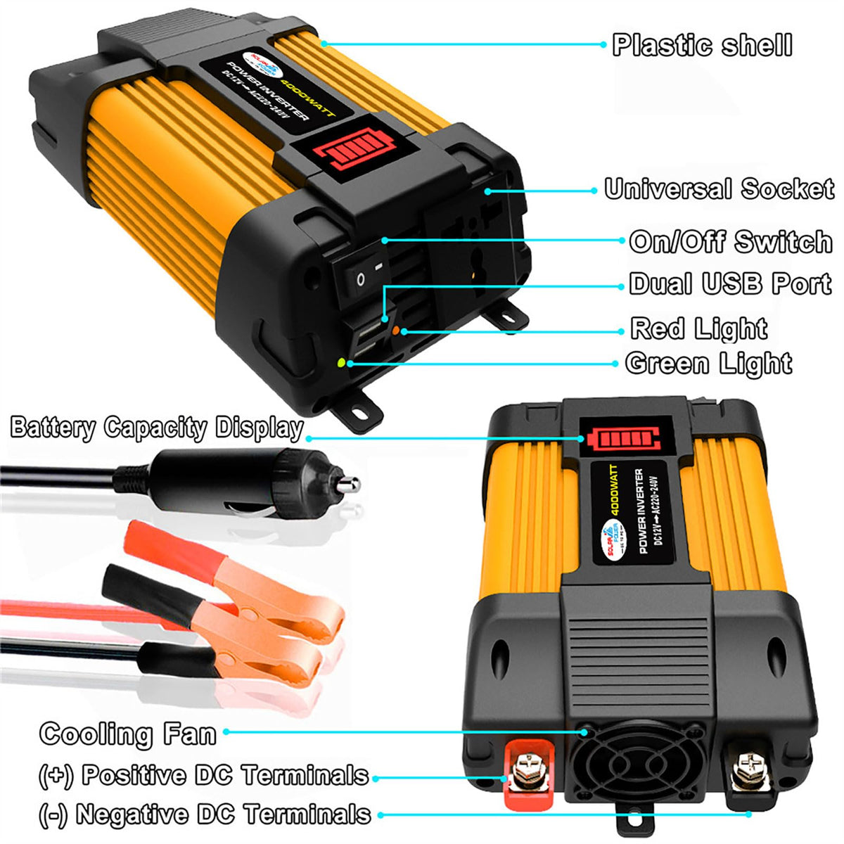 4000W Off-Grid Solar Panel Kit E796