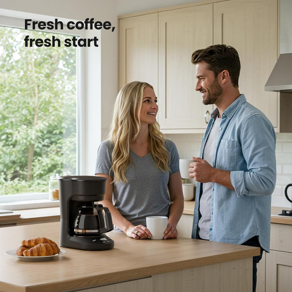 5 Cup Drip Coffee Maker with Timer X475