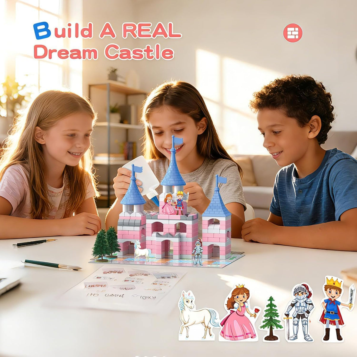 286 PCS Mini Brick Building Kit K313