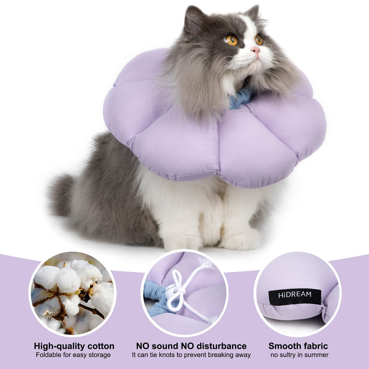 Waterproof Cat Recovery Cone Collar T6337