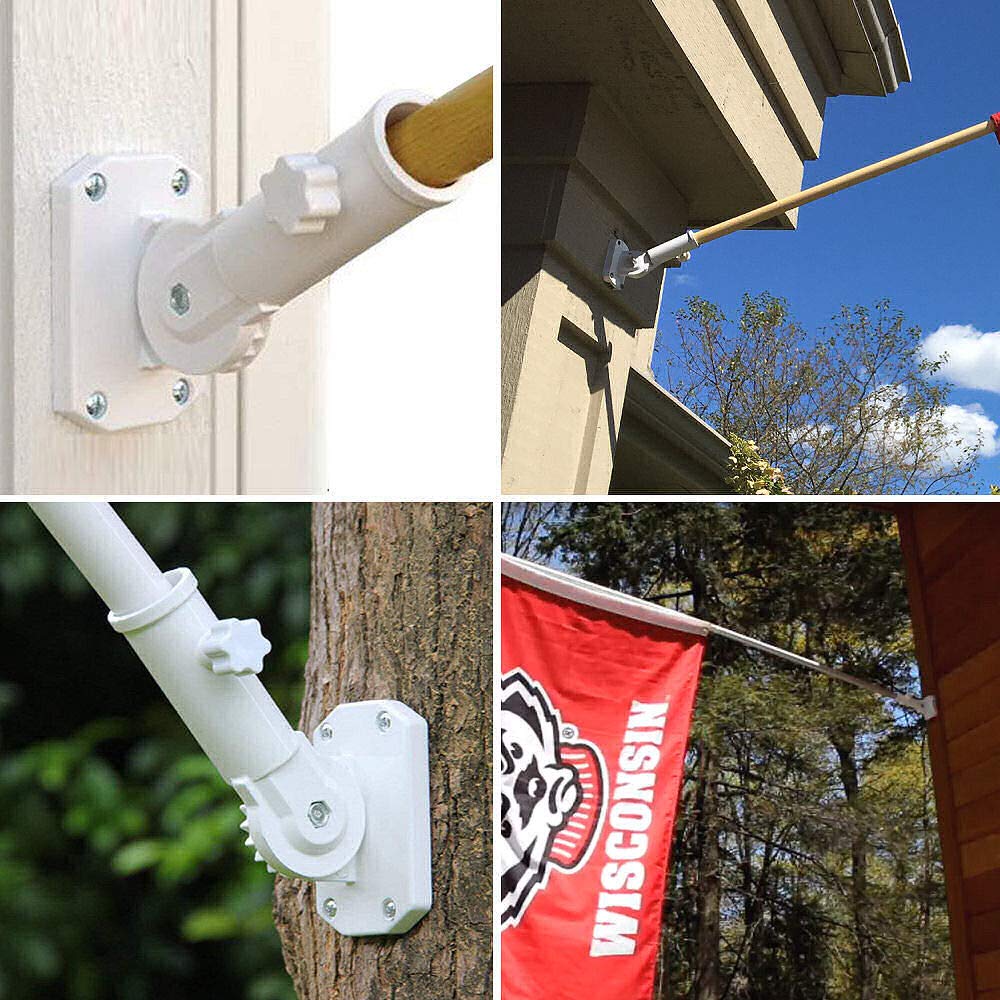 Adjustable Aluminum Flag Pole Bracket B4916