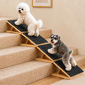 Adjustable Non-Slip Wooden Dog Ramp A55031