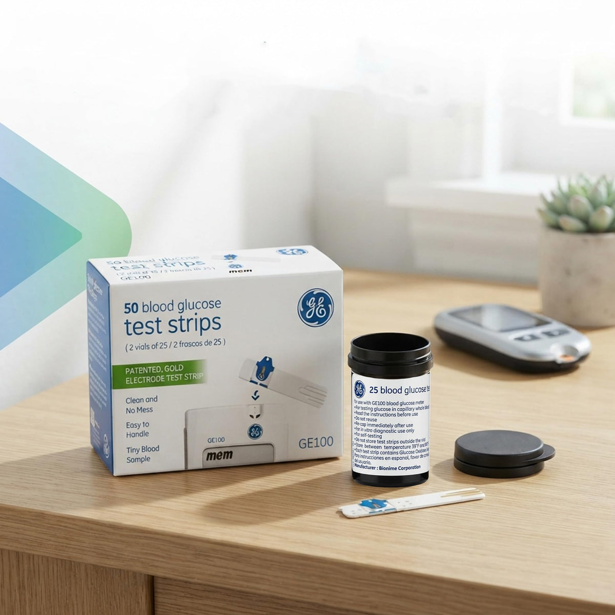 Blood Glucose Test Strips 50ct J39027