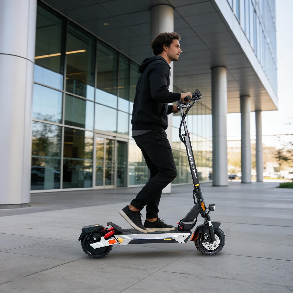 Electric Scooter 1600/4000/6000W Motor 50 Miles Range 10" Off Road Tire Folding E-Scooter with Detachable Seat J85925