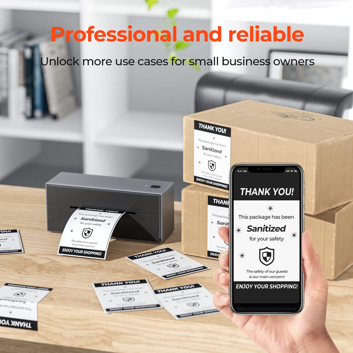 4x6 Inch Thermal Labels 1000 Labels Y222