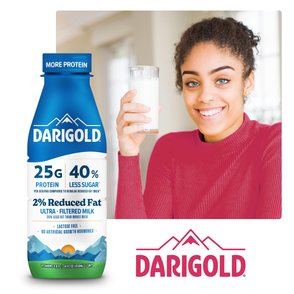 2 Percent High Protein Low Fat Lactose Free Milk 14oz 12 Pack V11229