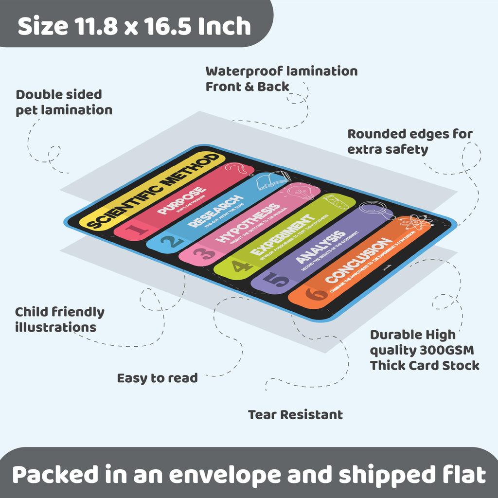 Science Posters for Kids Classroom Decor Z52628