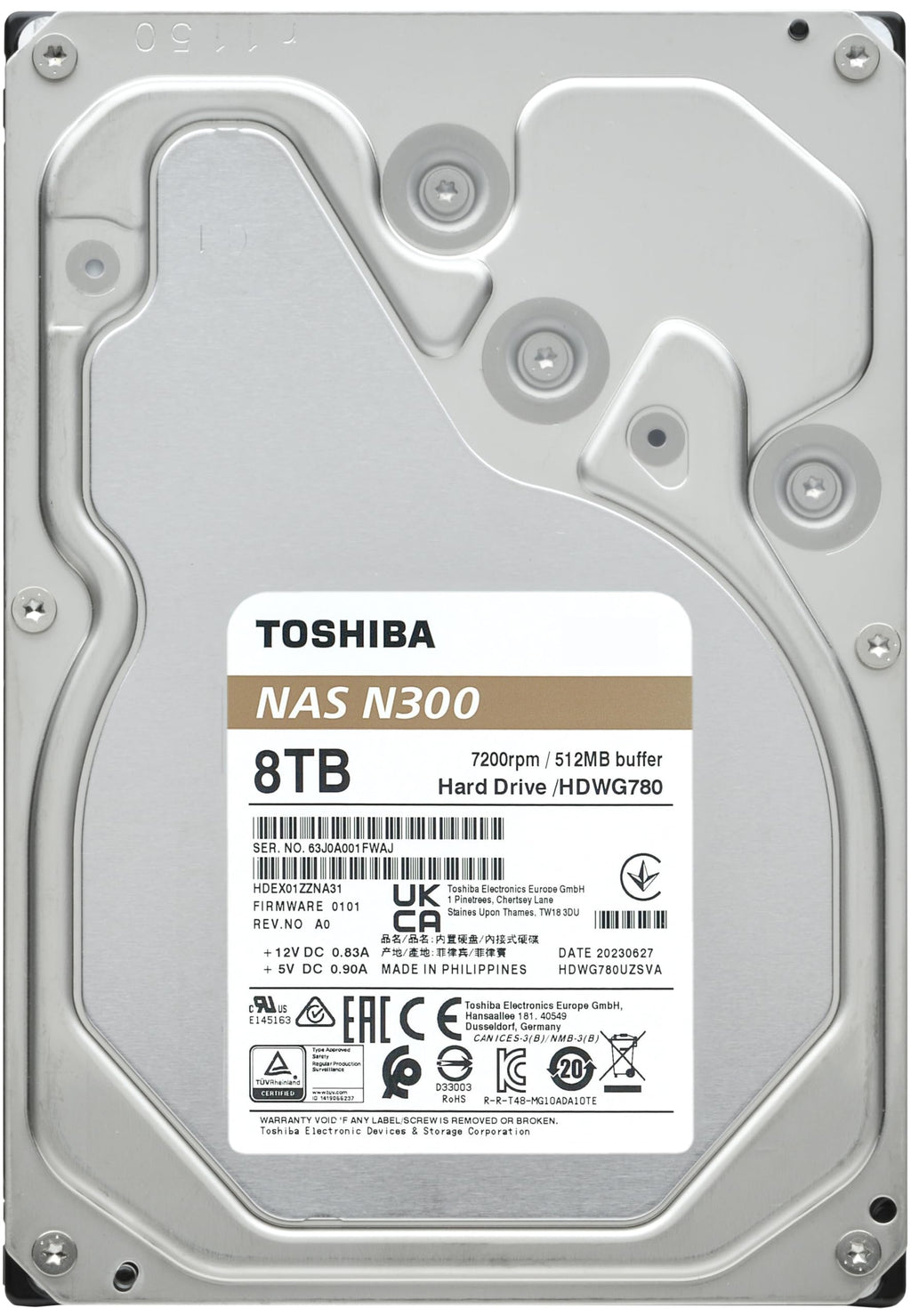 8TB NAS 3.5-Inch Internal Hard Drive C99605