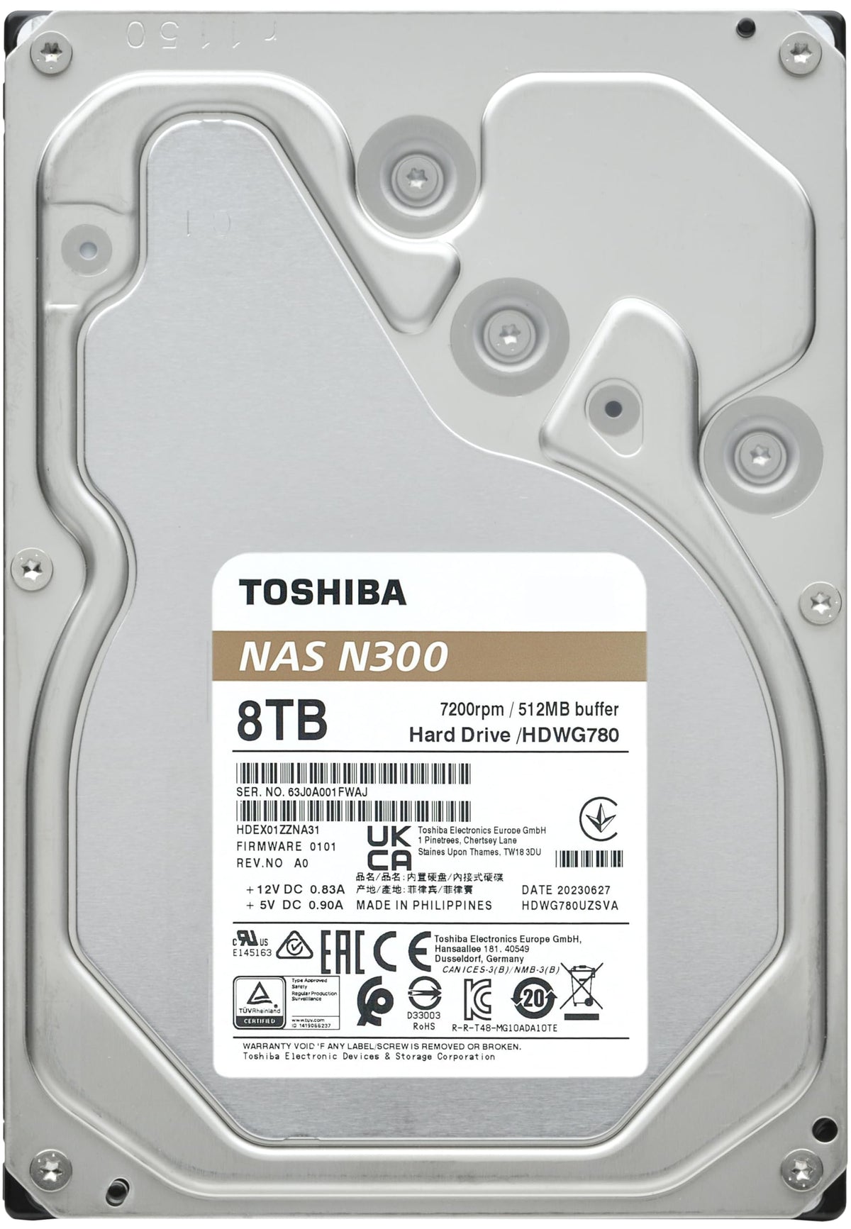 8TB NAS 3.5-Inch Internal Hard Drive C99605