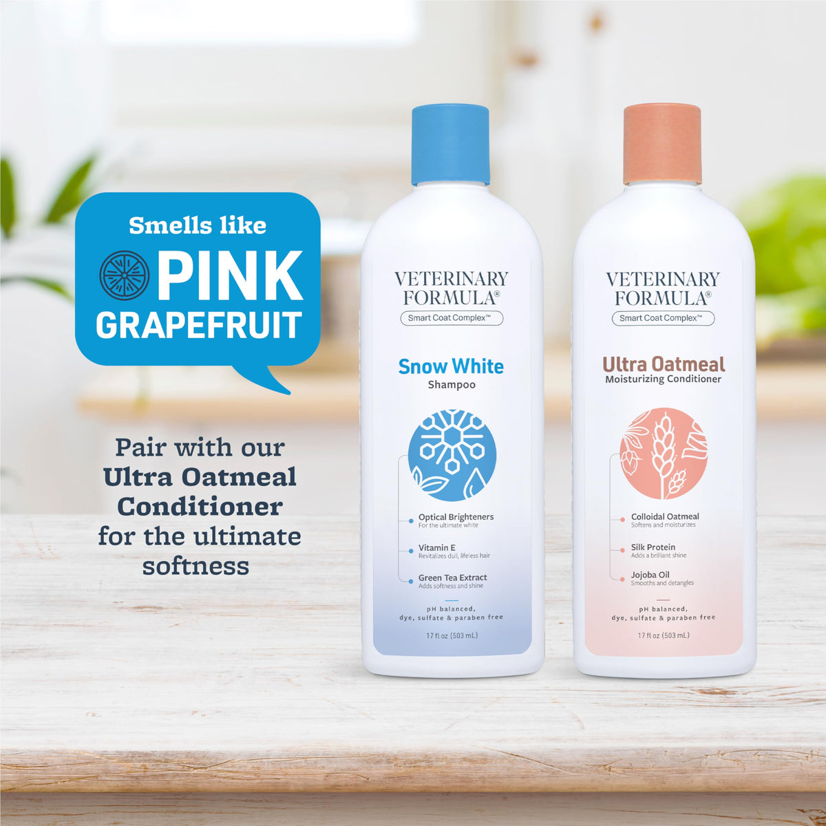 Whitening & Stain Remover Pet Shampoo, 17oz G9889
