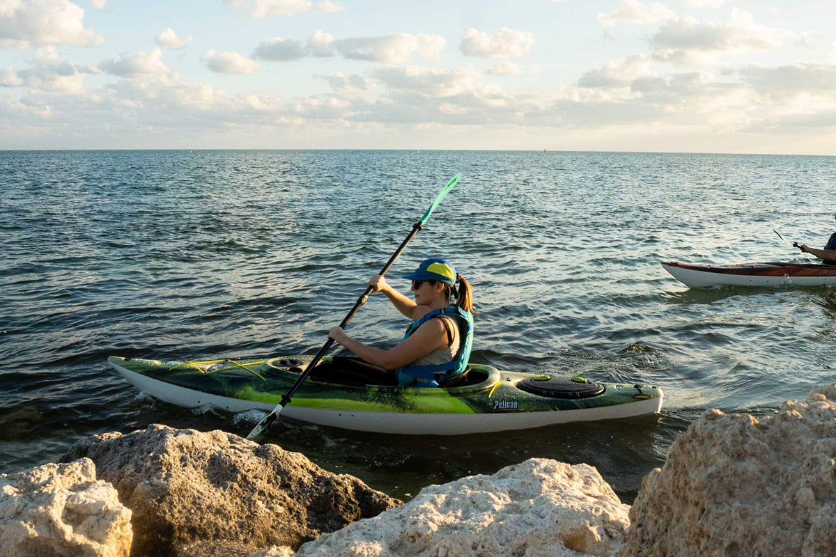 Adjustable Fiberglass Kayak Paddle with Nylon Blades A39966