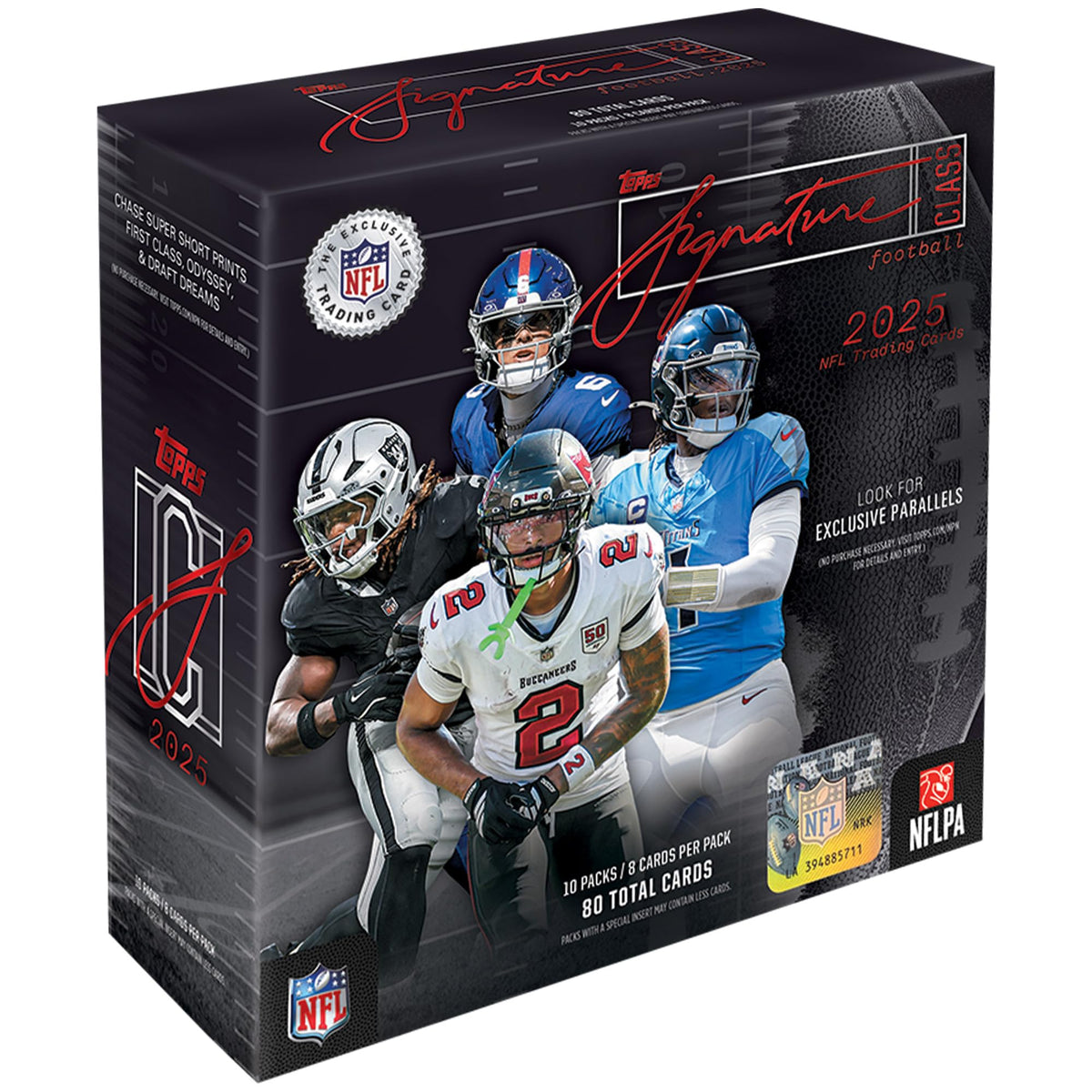 2025 NFL Signature Class Football Mega Box F100105