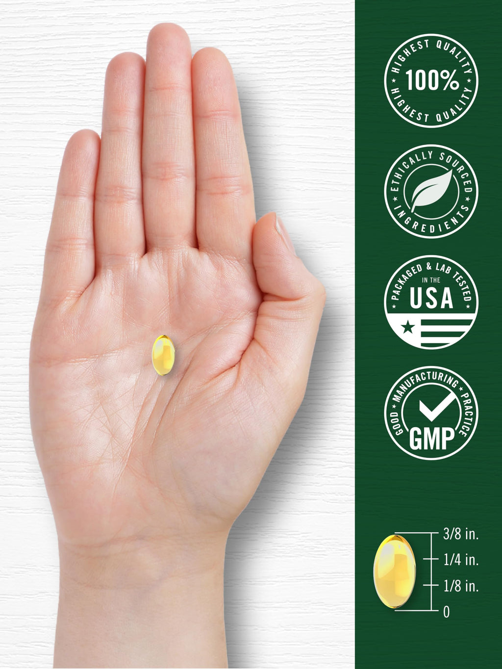 Odorless Garlic Supplement 250 Softgels G348