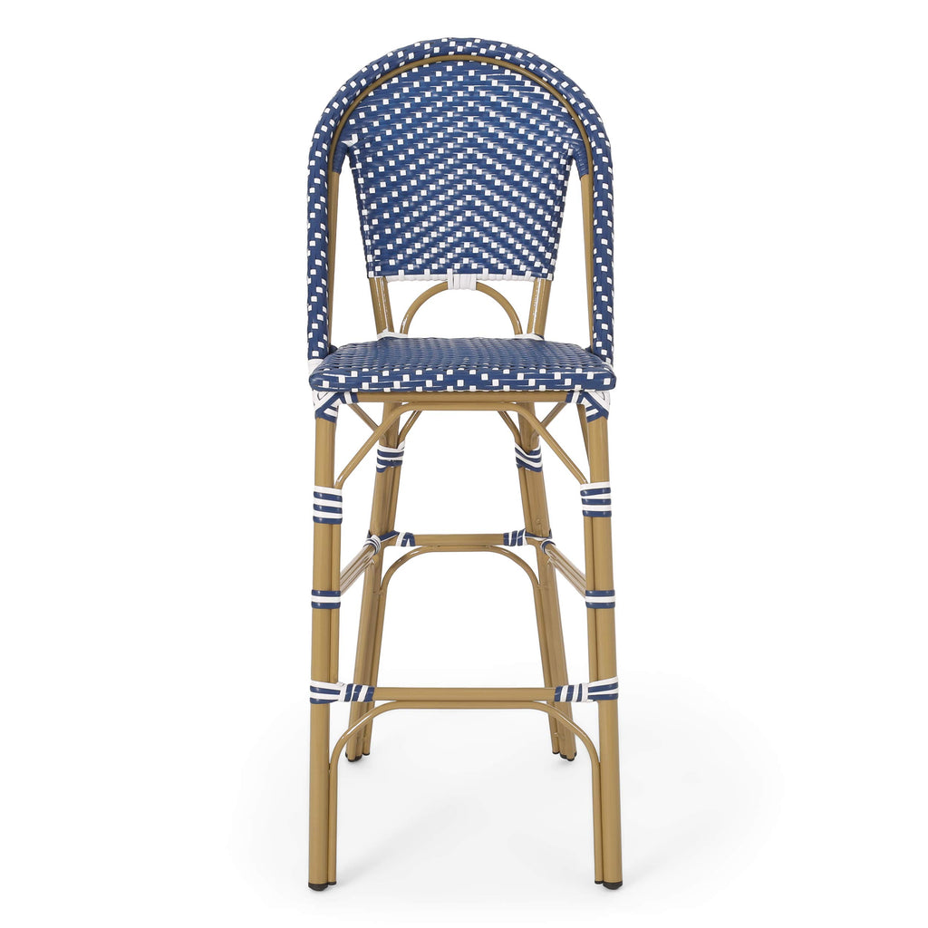 29.5" PE Rattan Bar Stool Set of 2 W323335