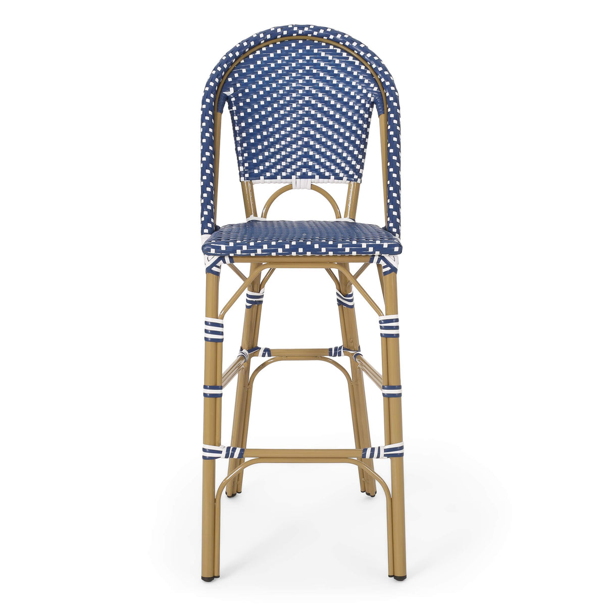 29.5" PE Rattan Bar Stool Set of 2 W323335