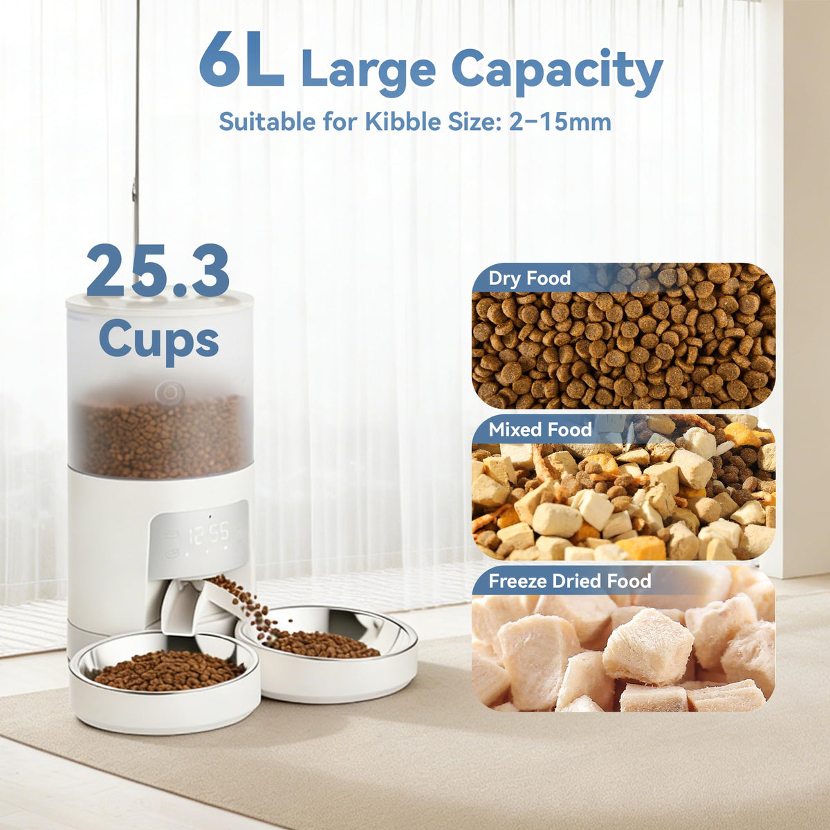 6L Automatic Cat Feeder I9117
