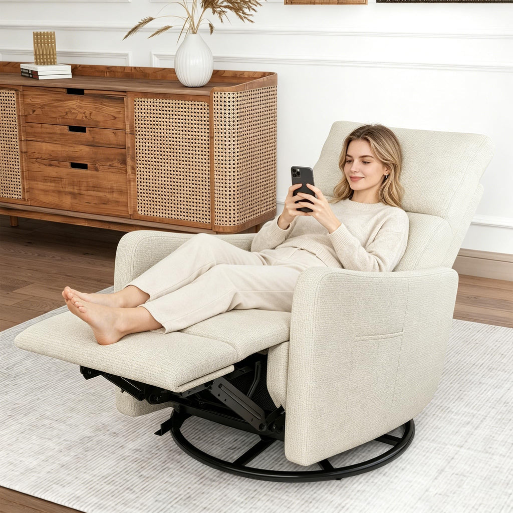 Power Swivel Recliner Chair with USB Charging Port I21486
