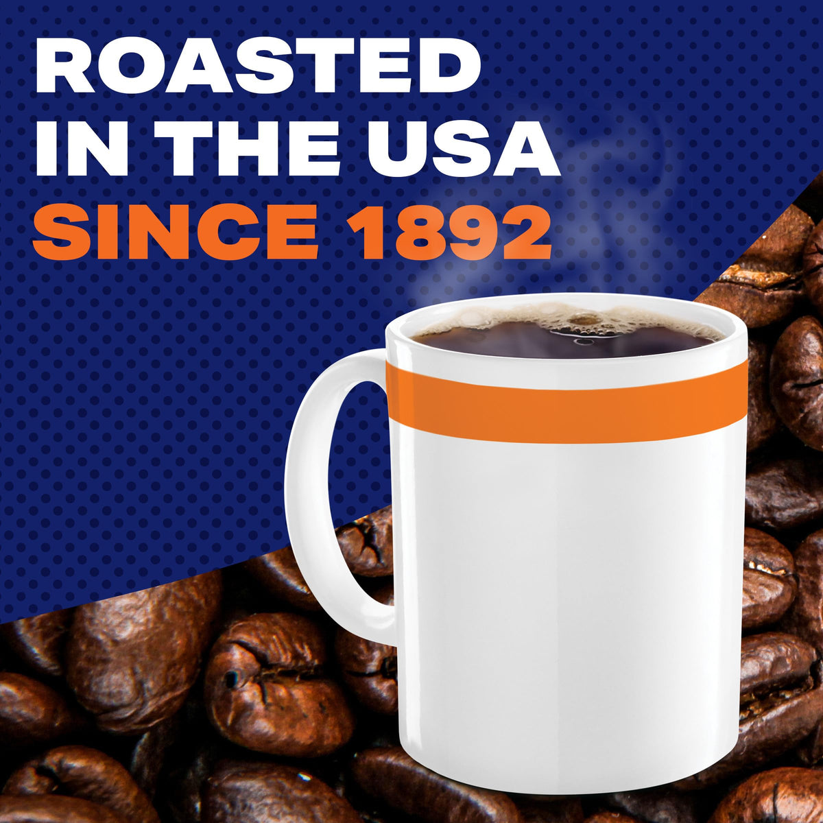 Instant Coffee, Original Roast Decaffeinated, 8 oz Jar F14090