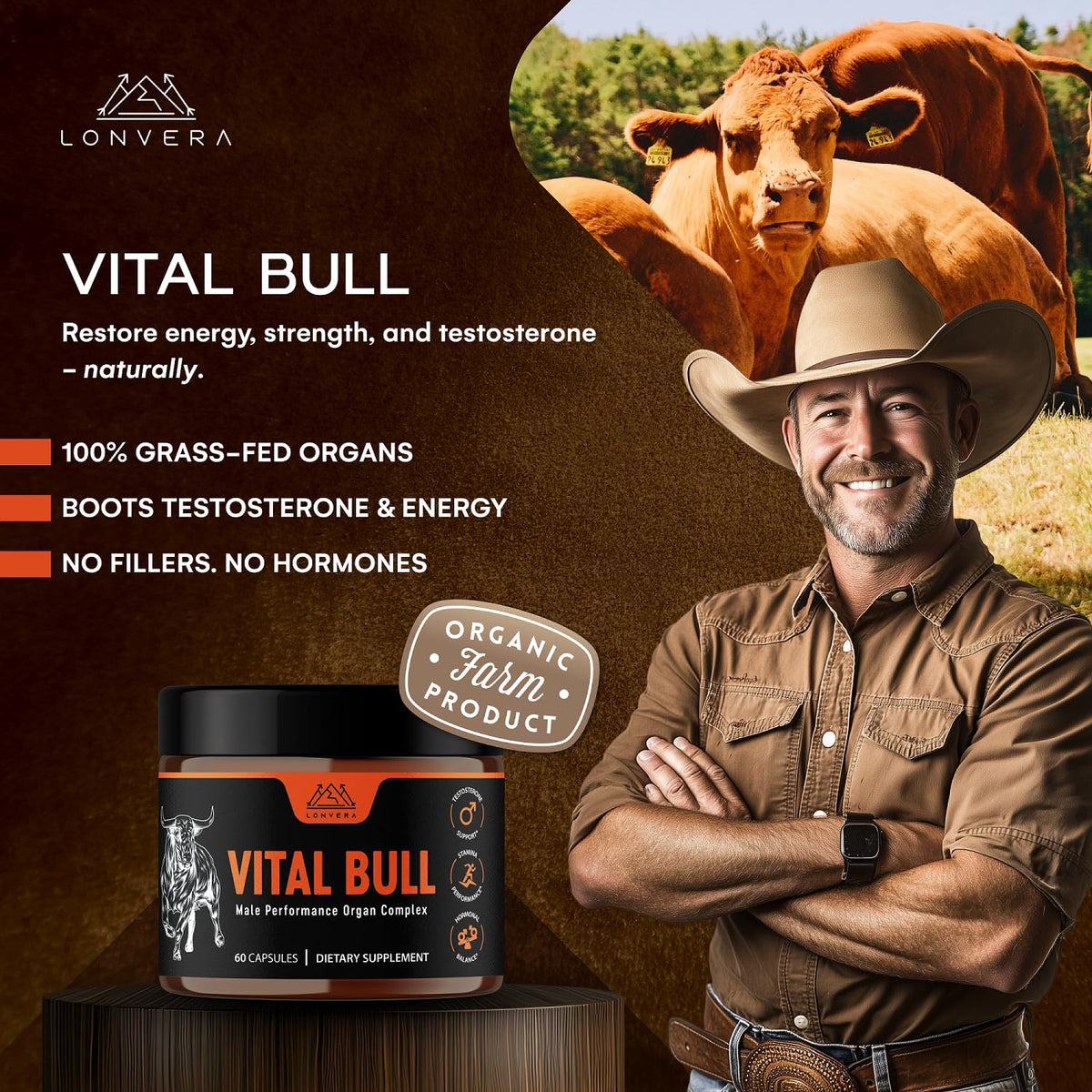 Grass Fed Beef Organ Capsules A94366