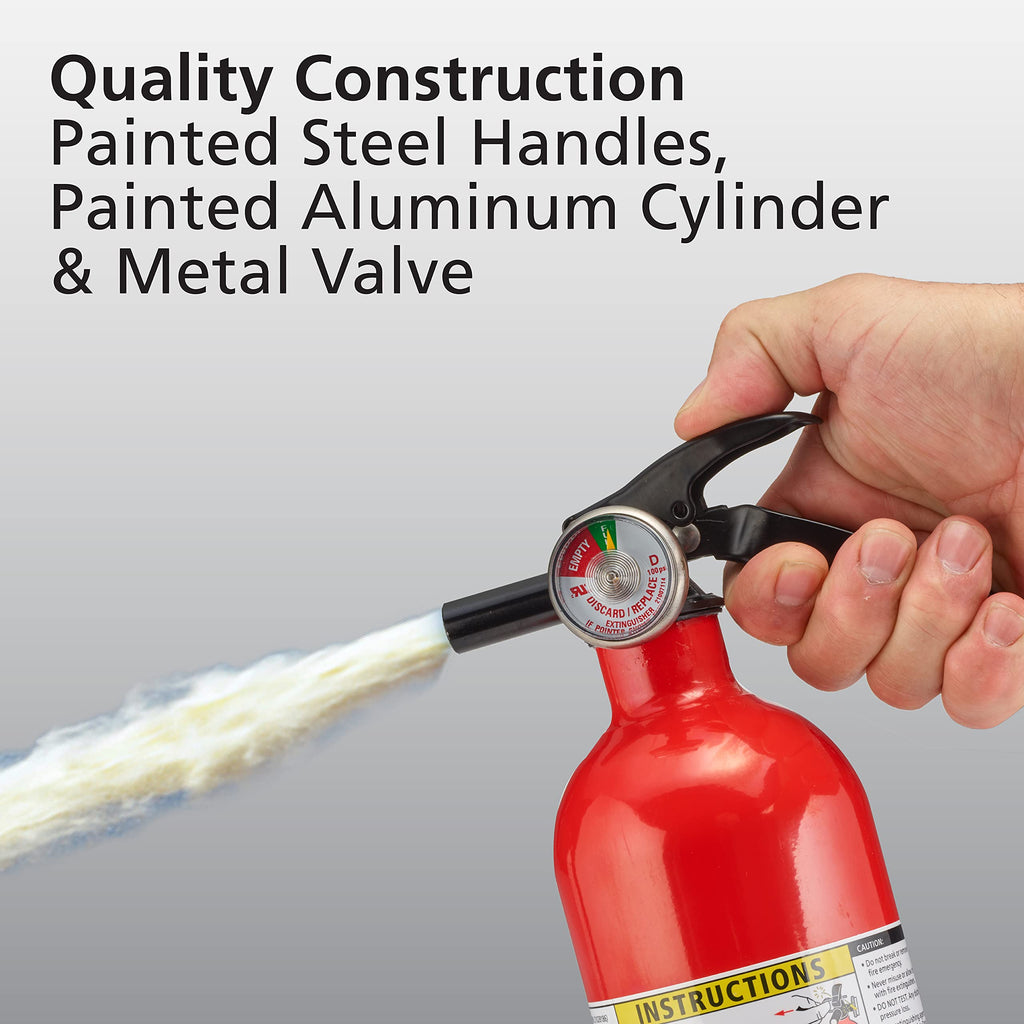 Red Dry Chemical Fire Extinguisher with Mounting Bracket F4082