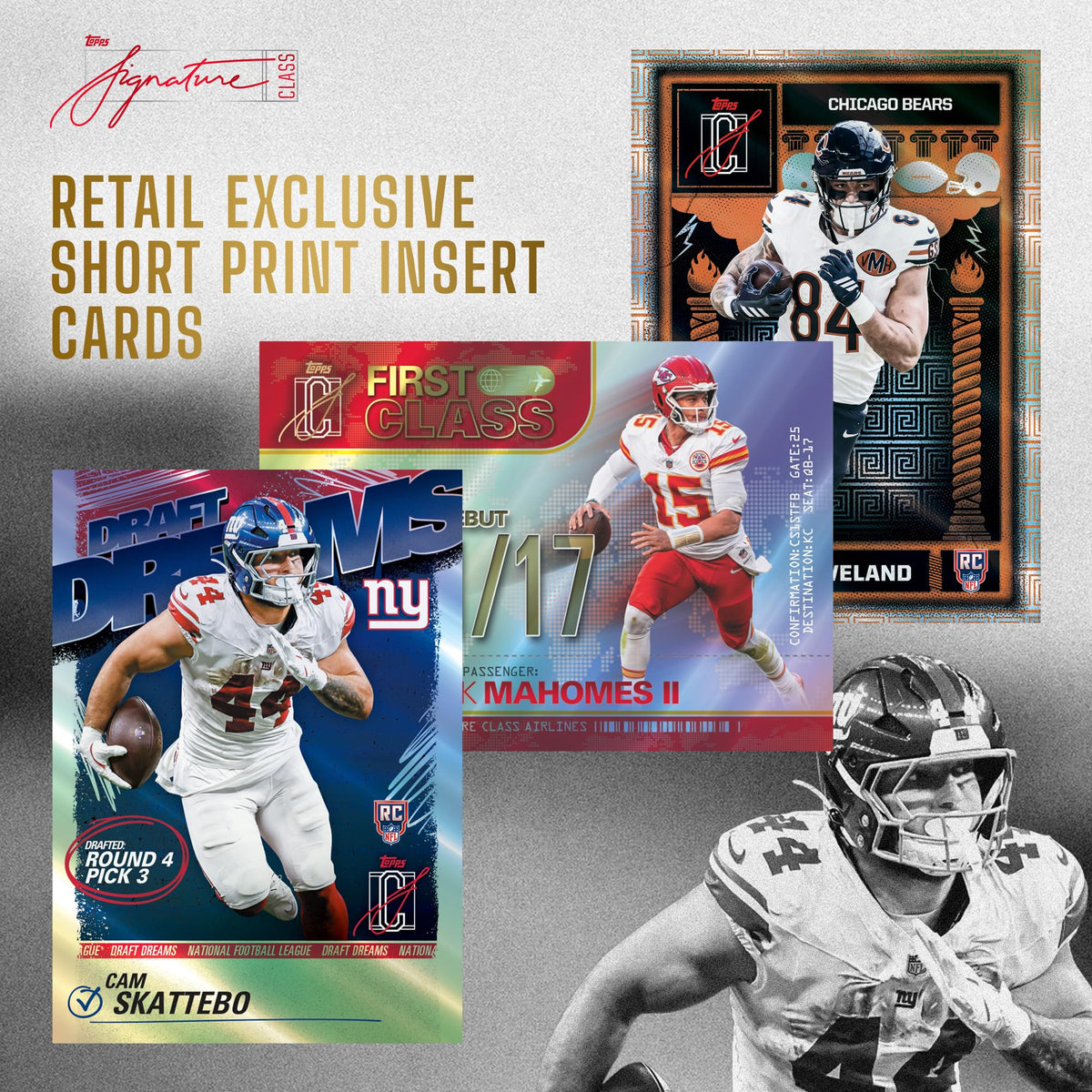 2025 NFL Signature Class Football Mega Box F100105