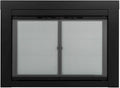Black Small Fireplace Glass Door W871272