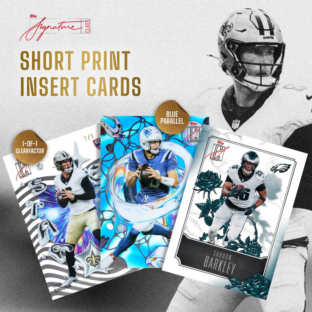 2025 NFL Signature Class Football Mega Box F100105