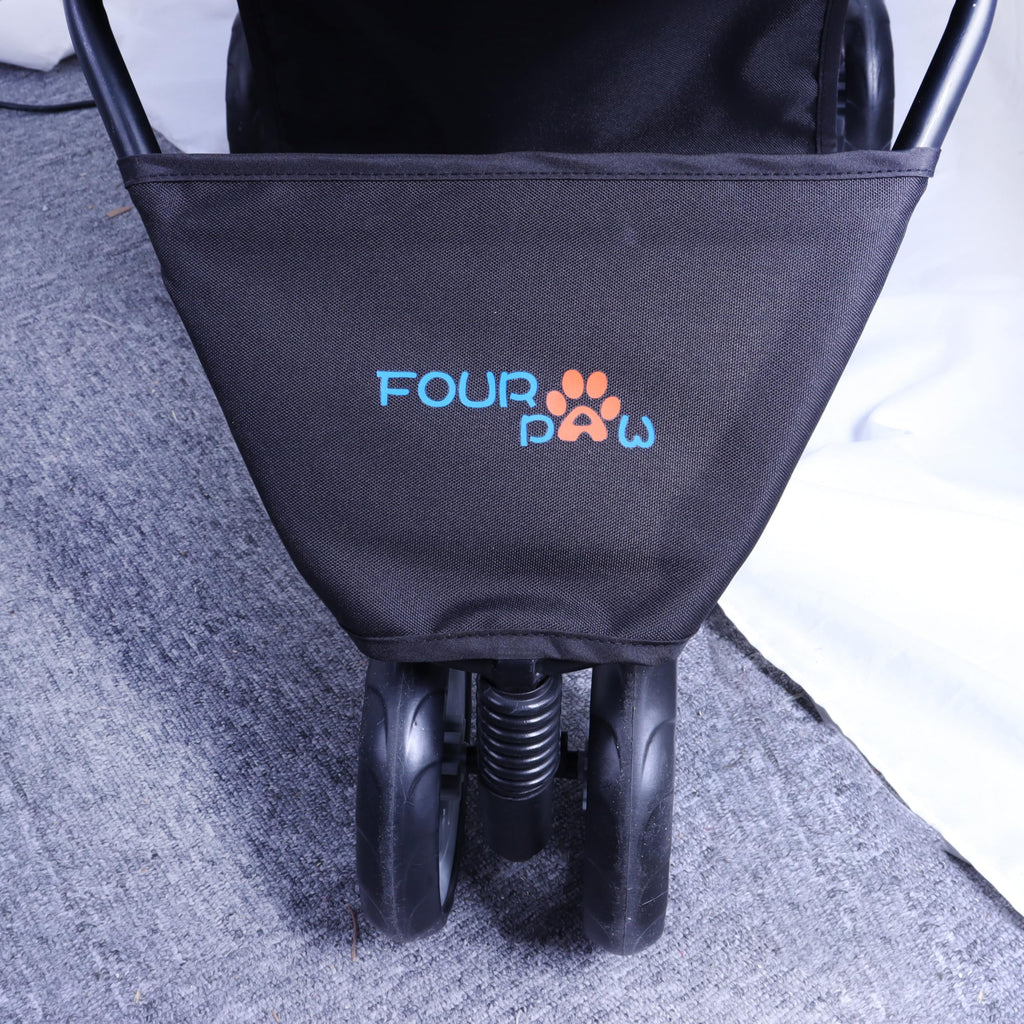 3 Wheels Pet Stroller with Storage Basket T145837