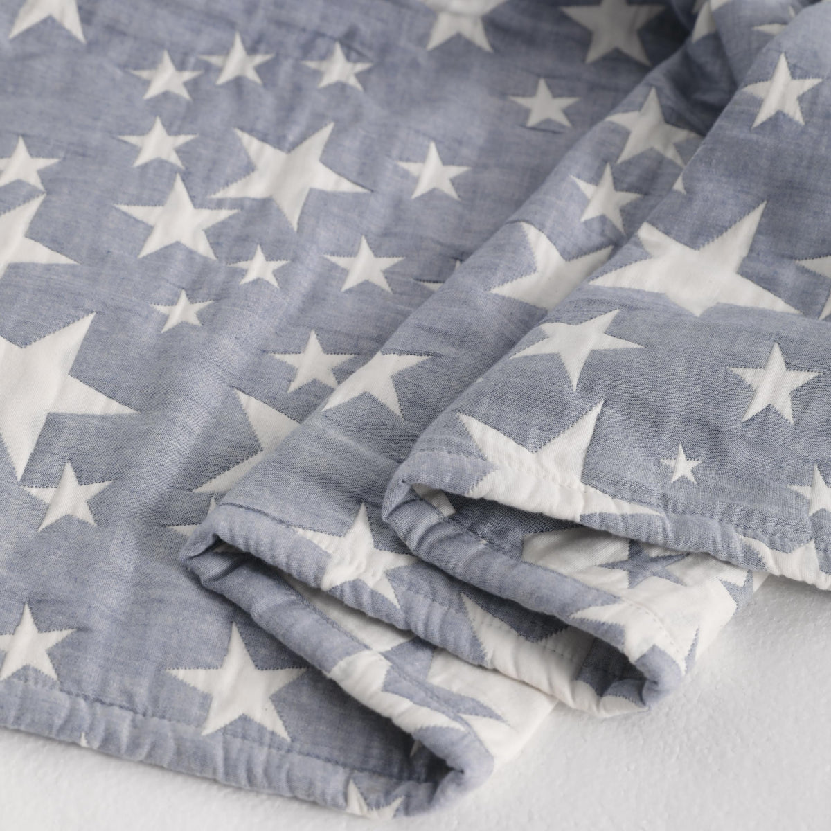 Blue Muslin Toddler Blanket M517287