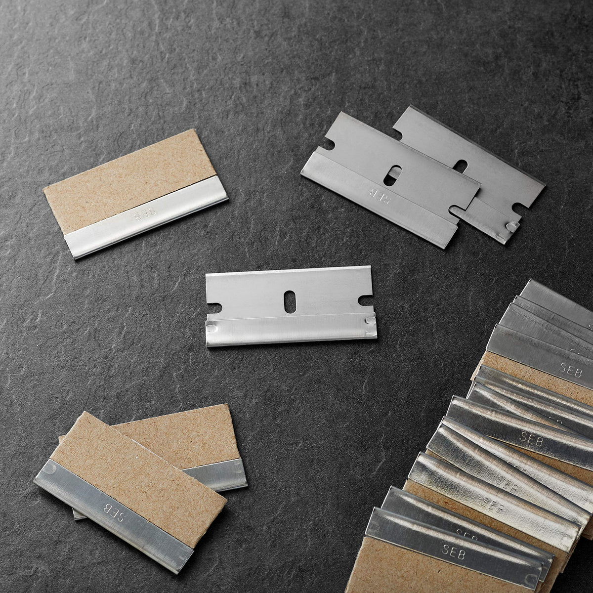 Single Edge Razor Blades, High Carbon Steel, 100-Pack K2998